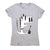 Punk rock dinosaur - women's funny premium t-shirt - Graphic Gear