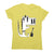 Punk rock dinosaur - women's funny premium t-shirt - Graphic Gear