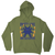 Party octopus beer hoodie Olive Green