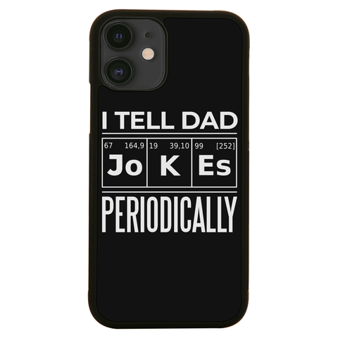Periodic table dad jokes iPhone case iPhone 12 Mini