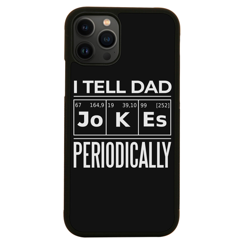Periodic table dad jokes iPhone case iPhone 13 Pro