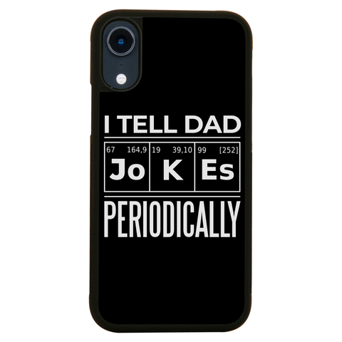 Periodic table dad jokes iPhone case iPhone XR