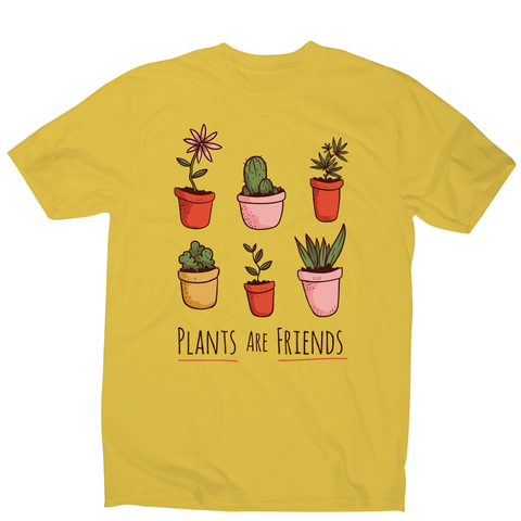 Plants are friends awesome t-shirt men's - Graphic Gear