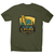 Play with big tools men's t-shirt Military Green