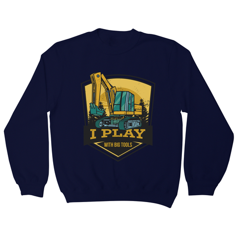 Play with big tools sweatshirt Navy