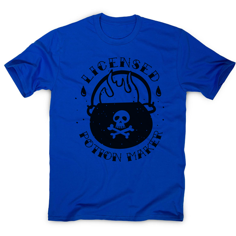 Potion maker men's t-shirt Blue