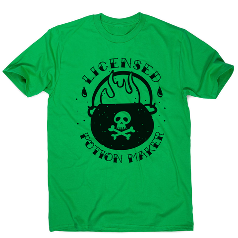 Potion maker men's t-shirt Green