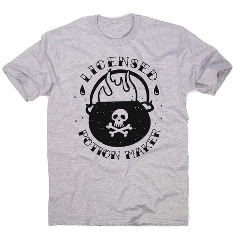 Potion maker men's t-shirt Grey