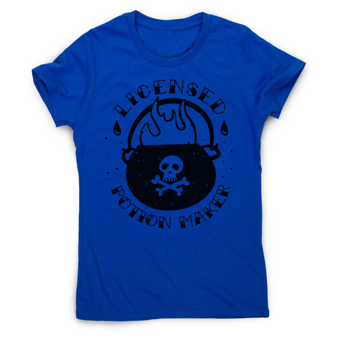 Potion maker women's t-shirt Blue