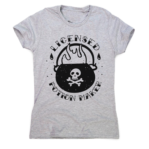 Potion maker women's t-shirt Grey