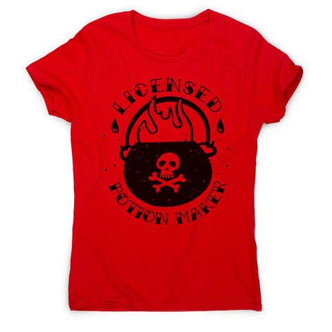 Potion maker women's t-shirt Red