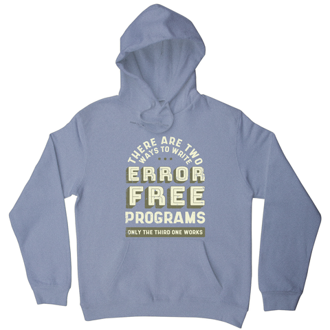 Programmer quote hoodie Grey