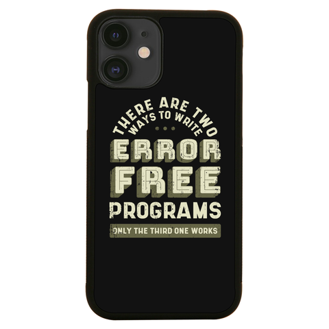 Programmer quote iPhone case iPhone 11