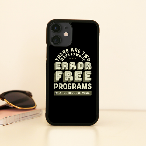 Programmer quote iPhone case iPhone 11 Pro