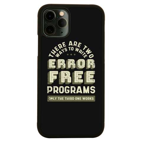 Programmer quote iPhone case iPhone 11 Pro