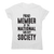 Proud member of the national sarcasm society funny slogan t-shirt women's - Graphic Gear