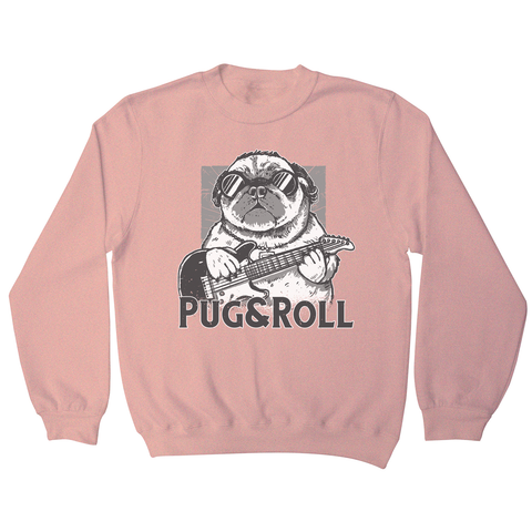 Pug and roll sweatshirt Nude