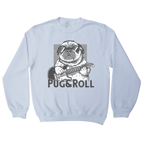 Pug and roll sweatshirt White