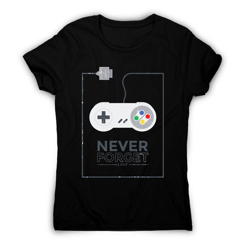 Retro joystick - women's funny premium t-shirt - Graphic Gear