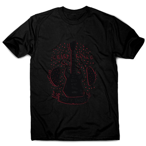 Rock 'n roll music tacos men's t-shirt - Graphic Gear
