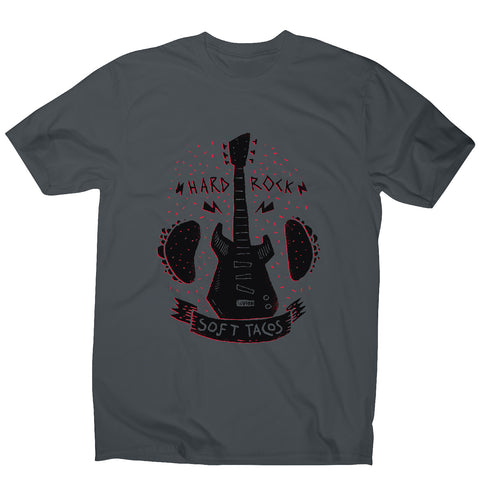 Rock 'n roll music tacos men's t-shirt - Graphic Gear