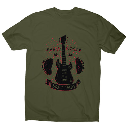 Rock 'n roll music tacos men's t-shirt - Graphic Gear