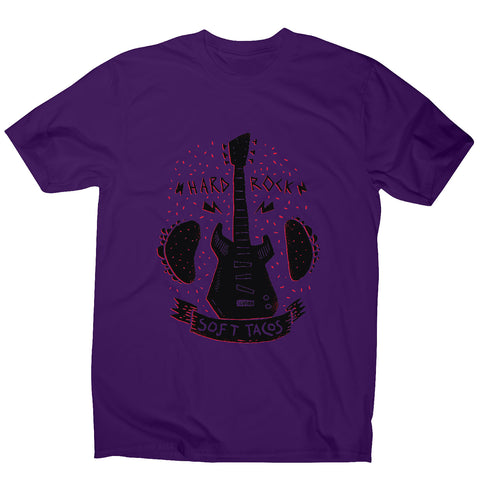 Rock 'n roll music tacos men's t-shirt - Graphic Gear