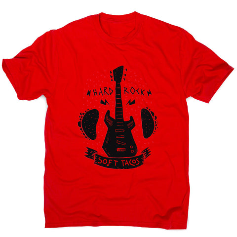 Rock 'n roll music tacos men's t-shirt - Graphic Gear