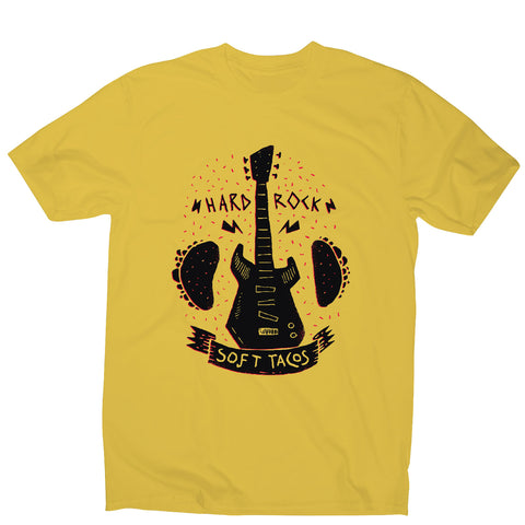 Rock 'n roll music tacos men's t-shirt - Graphic Gear