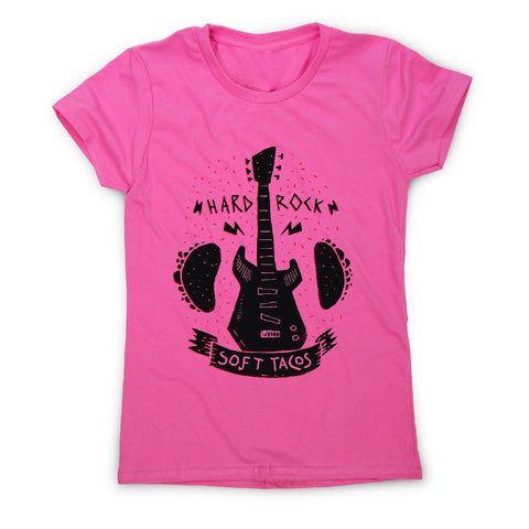 Rock 'n roll music tacos women's t-shirt - Graphic Gear