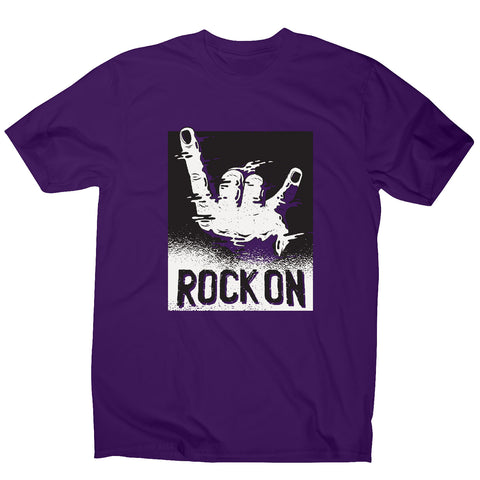 Rock on - music men's t-shirt - Graphic Gear