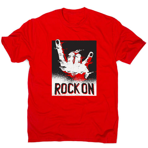 Rock on - music men's t-shirt - Graphic Gear