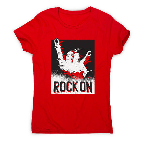 Rock on - music women's t-shirt - Graphic Gear