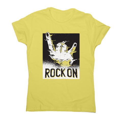 Rock on - music women's t-shirt - Graphic Gear