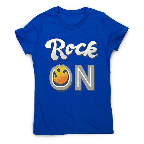 Rock on quote - women's music festival t-shirt - Graphic Gear