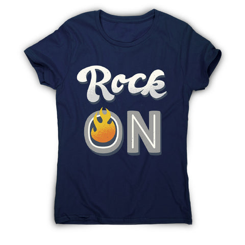Rock on quote - women's music festival t-shirt - Graphic Gear