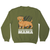 Rauhaardackel mama dog sweatshirt Olive Green