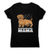 Rauhaardackel mama dog women's t-shirt Black