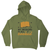 Reading books hobby pun hoodie Olive Green