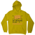 Reading books hobby pun hoodie Yellow