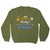 Retirement quote sweatshirt Olive Green
