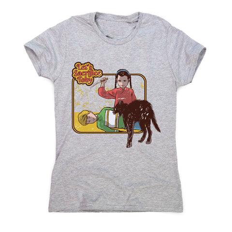 Sacrifice toby - funny halloween women's t-shirt - Graphic Gear