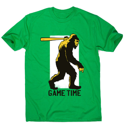 Sasquatch hunting - men's funny premium t-shirt - Graphic Gear