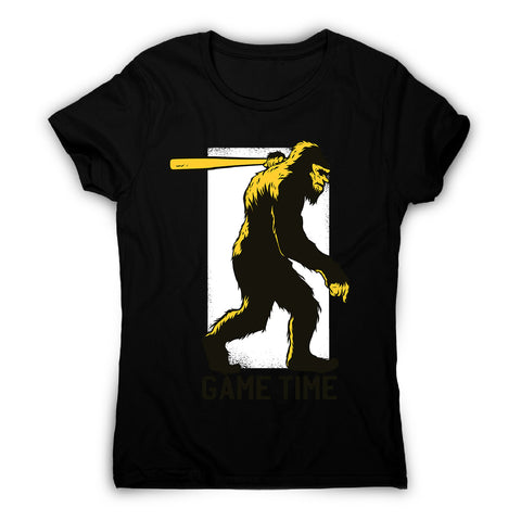 Sasquatch hunting - women's funny premium t-shirt - Graphic Gear