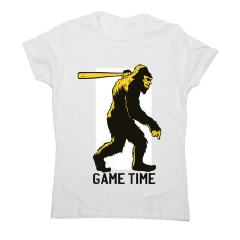 Sasquatch hunting - women's funny premium t-shirt - Graphic Gear