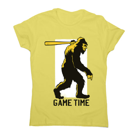 Sasquatch hunting - women's funny premium t-shirt - Graphic Gear