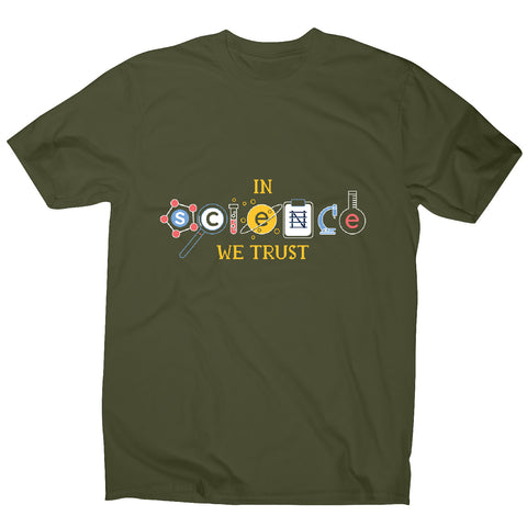 Science quote - men's funny premium t-shirt - Graphic Gear