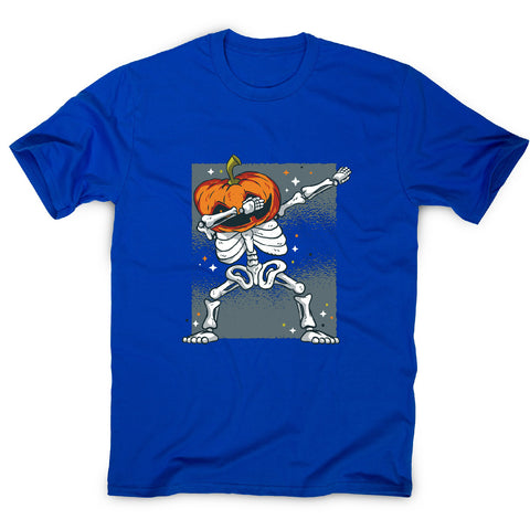 Skeleton dab - funny halloween men's t-shirt - Graphic Gear