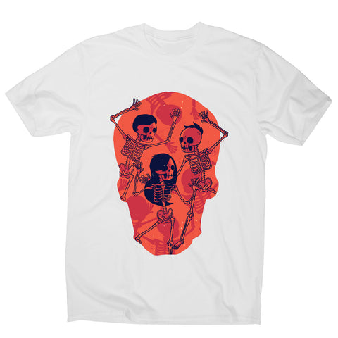 Skeleton spooky dance - men's funny premium t-shirt - Graphic Gear