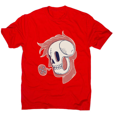 Skull head - men's funny illustrations t-shirt - Graphic Gear